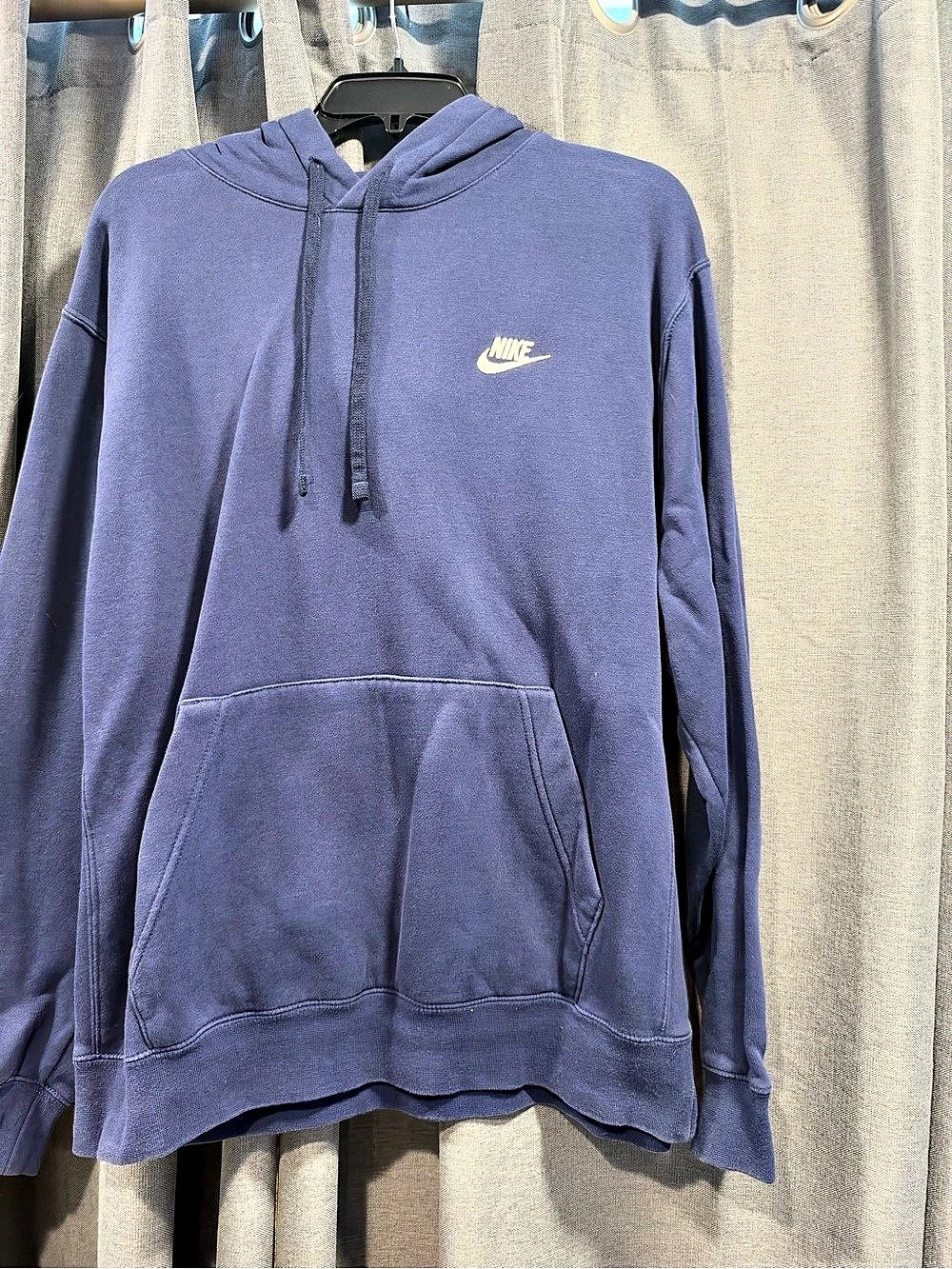 Nike Sportswear Club Fleece Pullover Hoodie Purple Large